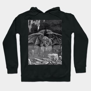 Lucifer, King of hell 1861 by Paul Gustave Dore Hoodie